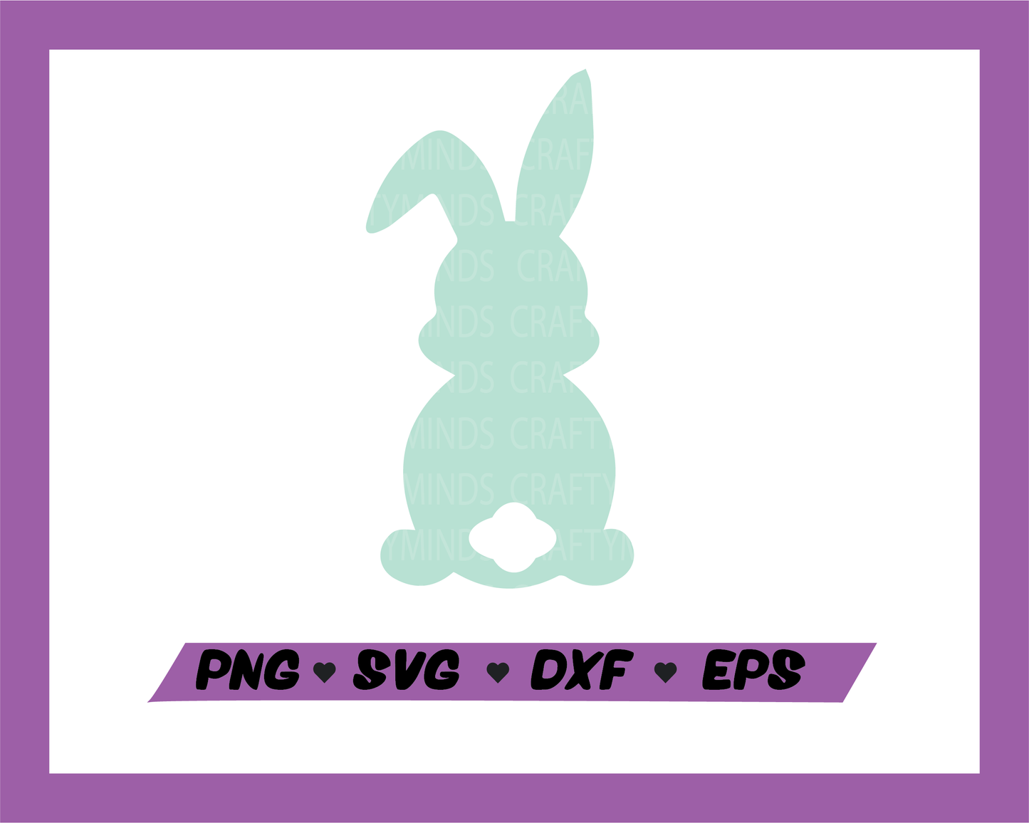 Bunny SVG, Easter bunny SVG, Easter SVG, Instant download, Cricut cut files