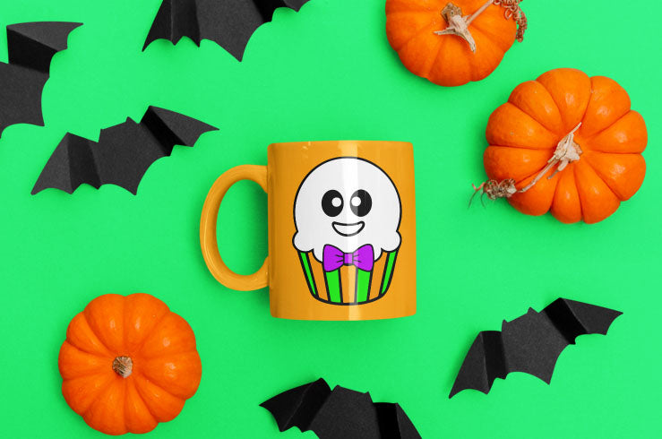 Ghost boy cupcake SVG, Ghost Lolly SVG, Halloween SVG, Ghost SVG, Cute ghost SVG, Instant download, Cricut cut files