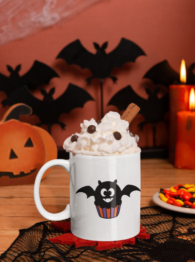 Bat cupcake SVG, Bat SVG, Halloween SVG, Cute bat SVG, Instant download, Cricut cut files