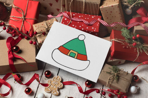 Elf hat SVG, Elf SVG, Christmas SVG, Santas Little helper SVG, Kids SVG, Instant download, Cricut cut files