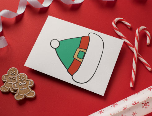 Elf hat SVG, Elf SVG, Christmas SVG, Santas Little helper SVG, Kids SVG, Instant download, Cricut cut files