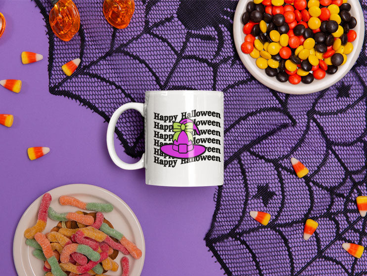 Witch SVG, Happy Halloween PNG, Happy Halloween SVG, Witch hat png, Bow, Digital download, Cricut cut files, Sublimation