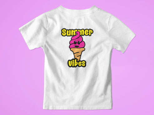 Summer vibes SVG, Summer SVG, Happy SVG, Ice cream SVG, Instant Download, Cricut cut files