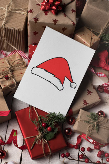 Santa hat SVG, Christmas SVG, Santa SVG, Hat SVG, Christmas Hat SVG, Instant download, Cricut cut files