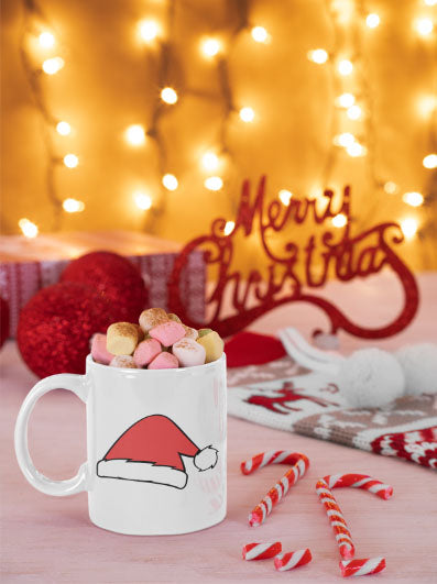 Santa hat SVG, Christmas SVG, Santa SVG, Hat SVG, Christmas Hat SVG, Instant download, Cricut cut files