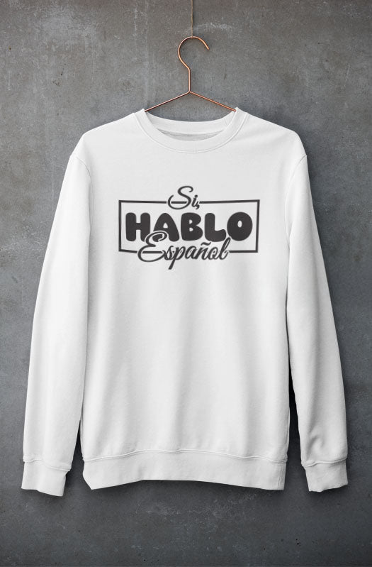 Si, Hablo Espanol SVG, Spanish SVG, Spanish Quotes SVG, Speak Spanish SVG, Instant download, Cricut cut files