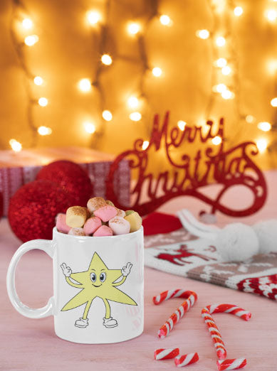 Star SVG, Christmas star SVG, Happy Star SVG, Christmas SVG, Instant download, Cricut cut files