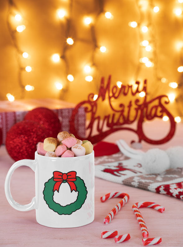 Christmas SVG, Wreath SVG, Christmas PNG, Digital download, Png, Cricut cut files