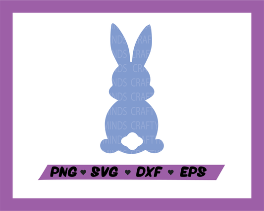 Bunny SVG, Easter bunny SVG, Cute bunny SVG, Easter SVG, Instant download, Cricut cut files