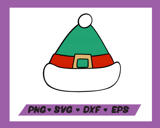Elf hat SVG, Elf SVG, Christmas SVG, Santas Little helper SVG, Kids SVG, Instant download, Cricut cut files