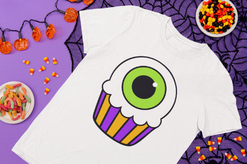 Eyeball cupcake SVG, Eyeball SVG, Halloween SVG, Instant download, Cricut cut files