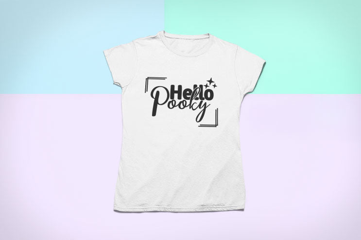 Hello pooky SVG, Funny Quotes SVG, Quotes SVG, Sublimation, Instant download, Cricut cut files