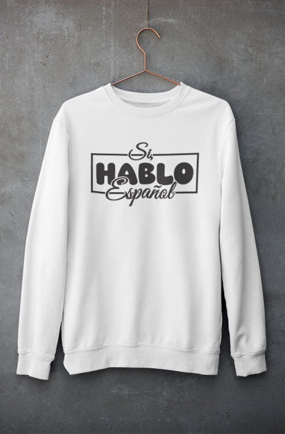 Si, Hablo Espanol SVG,  Spanish SVG, Spanish Quotes SVG, Speak Spanish SVG, Instant download, Cricut cut files